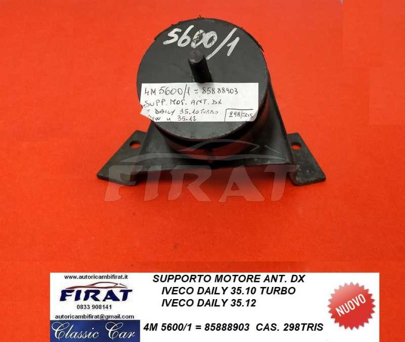 SUPPORTO MOTORE IVECO DAILY TURBO ANT.DX (5600/1)